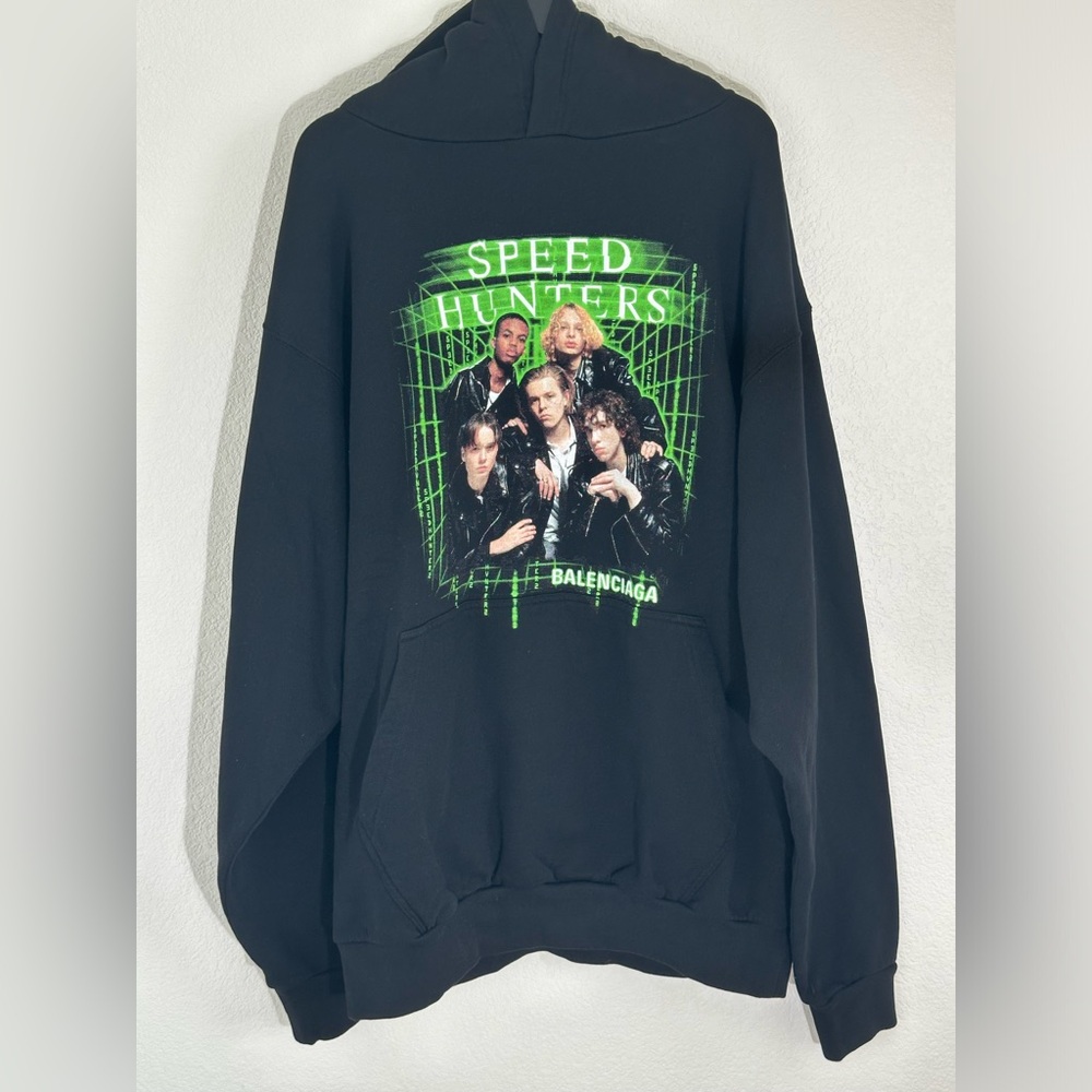 BALENCIAGA SPEED HUNTERS hoodie oversized Med (longer style)